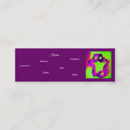 Minitarjeta De Visita Planificador de eventos - Masquerade II