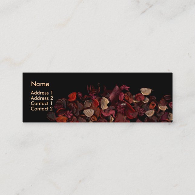 Minitarjeta De Visita Potpourri (3) (Anverso)