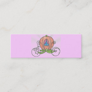 Minitarjeta De Visita Princesa Coach Profile Card