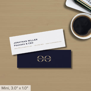 Minitarjeta De Visita Profesional simple