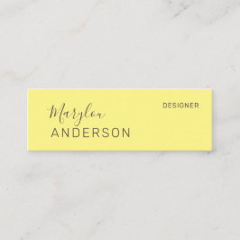 Minitarjeta De Visita Profesional - UNISEX