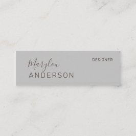 Minitarjeta De Visita Profesional - UNISEX