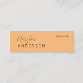 Minitarjeta De Visita Profesional - UNISEX