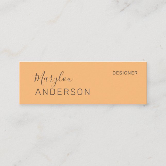 Minitarjeta De Visita Profesional - UNISEX (Anverso)