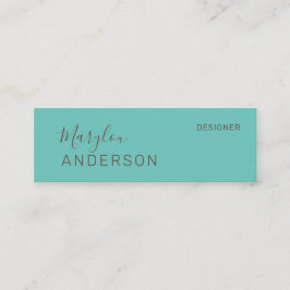 Minitarjeta De Visita Profesional - UNISEX