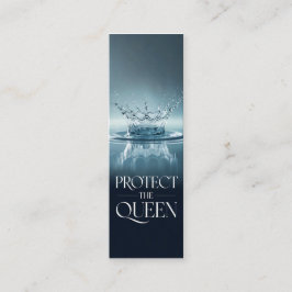 Minitarjeta De Visita Proteger a la reina
