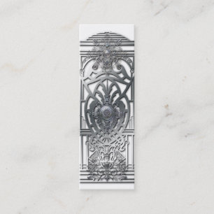 MINITARJETA DE VISITA PROVIDENCE: MEDALLONES DE PLATA