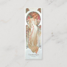 Minitarjeta De Visita Rapto de flores -