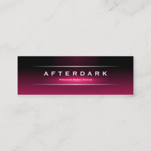 Minitarjeta De Visita Recorrido de película 01