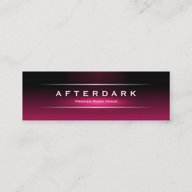 Minitarjeta De Visita Recorrido de película 01 (Anverso)