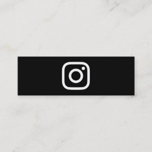 Minitarjeta De Visita red de instagram