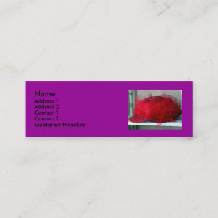 Minitarjeta De Visita Red Hat