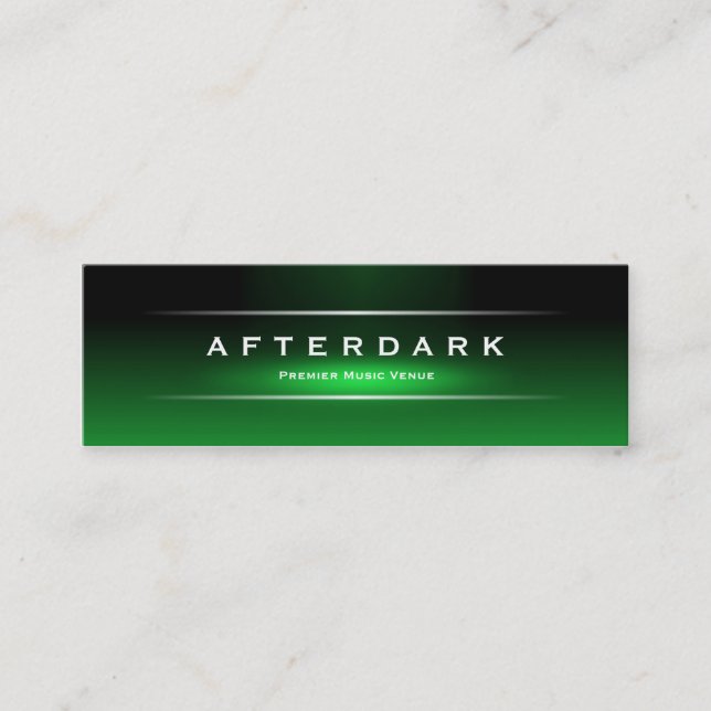 Minitarjeta De Visita Remolque 01 de la película (Anverso)