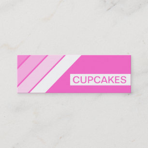 Minitarjeta De Visita REtro CUPCAKES