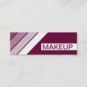 Minitarjeta De Visita retro MAKEUP