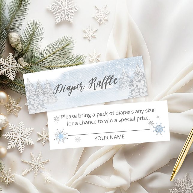 Minitarjeta De Visita Santa Bebé Navidades Baby Diaper Raffle (Subido por el creador)