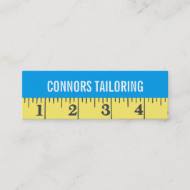 Minitarjeta De Visita Sastres que miden la costura de cinta