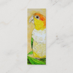 Minitarjeta De Visita SEÑAL - caique del loro