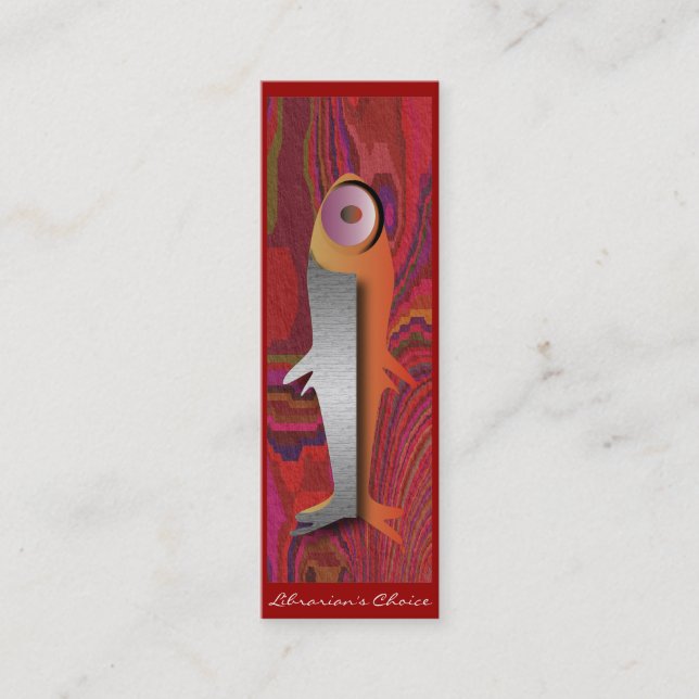 Minitarjeta De Visita Señal - pescado de Aztek (Anverso)