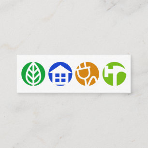 Minitarjeta De Visita Señalización general de construcción elegante r