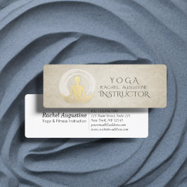 Minitarjeta De Visita Símbolo ZEN fácil de elegir del instructor de medi