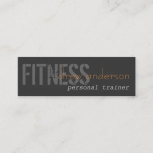 Minitarjeta De Visita Skinny Elegant Business Card