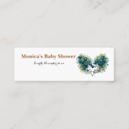 Minitarjeta De Visita Sloth & Blossoms Customizabl