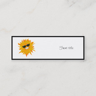 Minitarjeta De Visita Sr. Happy Sunshine - Gafas de sol