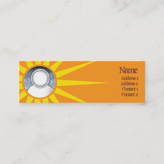 Minitarjeta De Visita Sun
