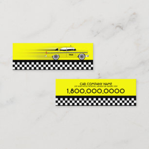 Minitarjeta De Visita taxi