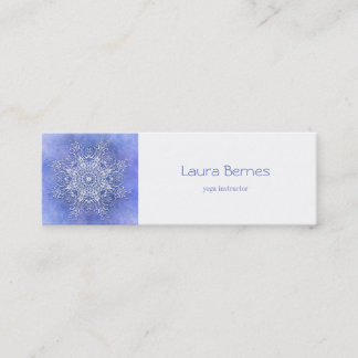 Minitarjeta De Visita Textura barroca del grunge del estilo