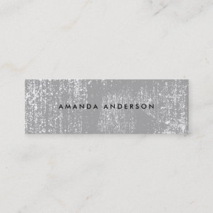 Minitarjeta De Visita Textura de grifo contemporánea