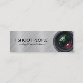 Minitarjeta De Visita Tiro a la gente - fotógrafo profesional