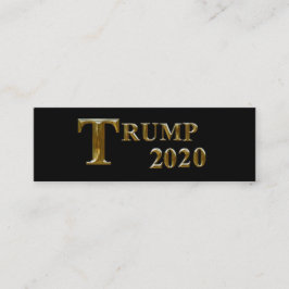 MINITARJETA DE VISITA TRUMP 2020