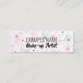 Minitarjeta De Visita Twitter "Floral Bloom" personalizado