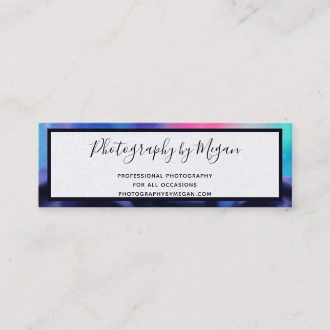 Minitarjeta De Visita Un millón de sueños de Aurora (Anverso)