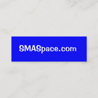 Minitarjeta De Visita ¿Usted está conectado?