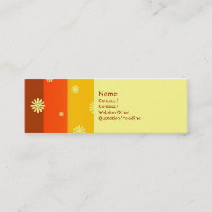 Minitarjeta De Visita Verano de 74