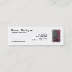 Minitarjeta De Visita Viajero del duende