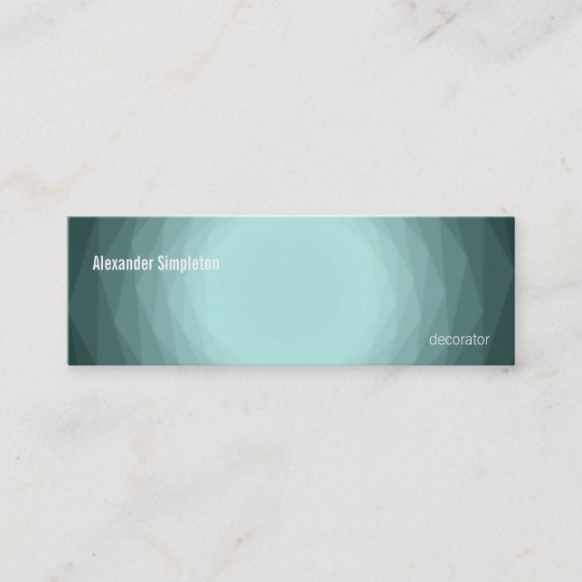 Minitarjeta De Visita Vórtice de la radiografía (Anverso)