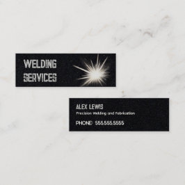 Minitarjeta De Visita Welder Premium