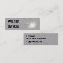 Minitarjeta De Visita Welder Premium