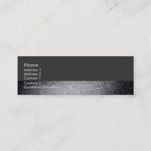 Minitarjeta De Visita Wet Street Business Card