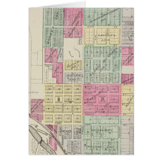 Minneapolis, condado de Ottawa, Kansas (Frente)