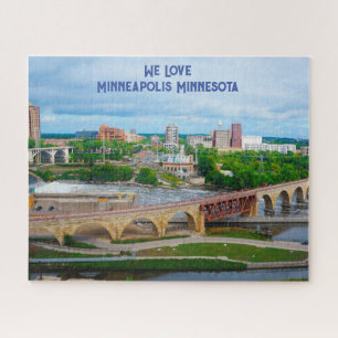Minneapolis Minnesota . Rompecabezas