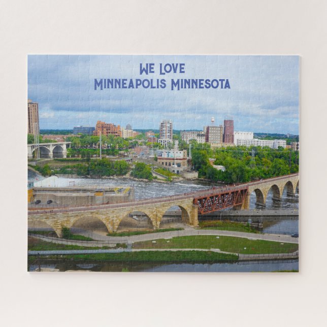 Minneapolis Minnesota . Rompecabezas (Horizontal)