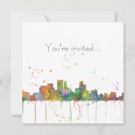MINNEAPOLIS, MINNESOTA SKYLINE - Invitación