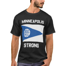 Minneapolis Strong camiseta básica oscura