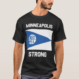 Minneapolis Strong camiseta básica oscura