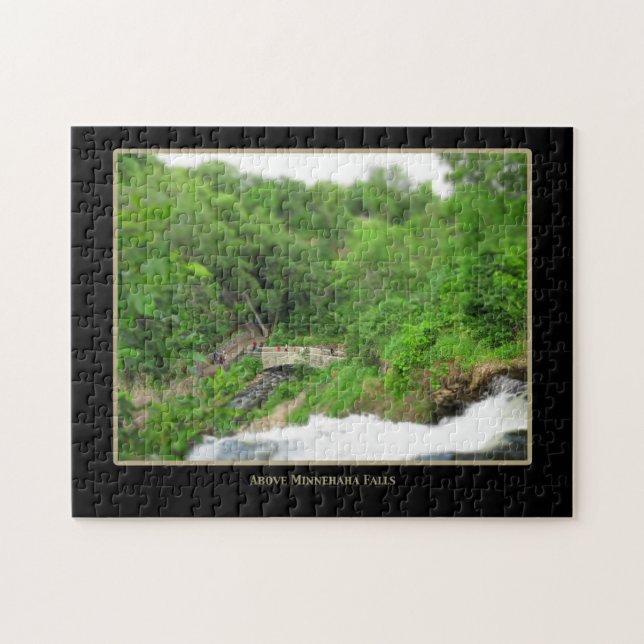 Minnehaha Falls Jigsaw Puzzles (Horizontal)